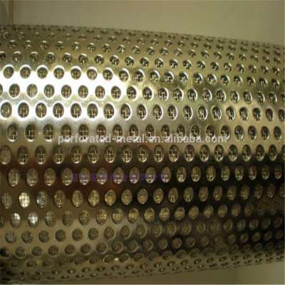 304 316 Stainless Steel Round Filter Mesh Perforated Tube